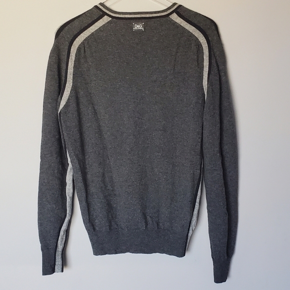 Dolce & Gabbana D&G Wool Cashmere Pull-Over Sweater - Picture 6 of 12